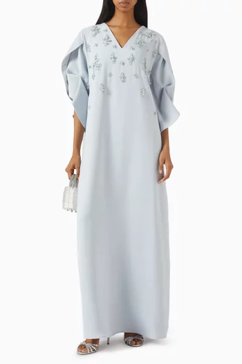 قفطان مطرز بالخرز