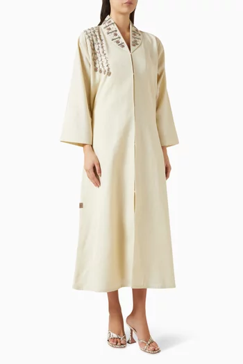 Beads Embroidered Abaya
