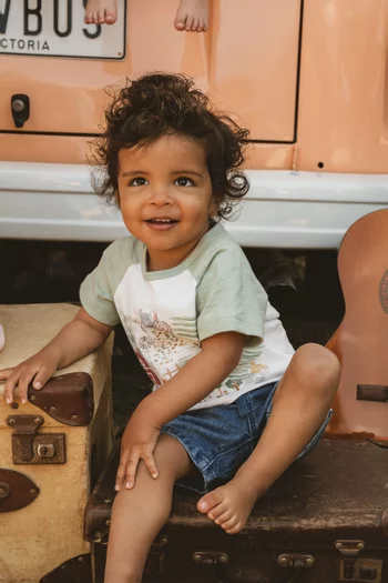 تي شيرت كلايتون بطبعة مزرعة قطن