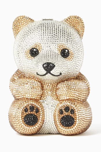 Teddy Bear Mark Clutch Bag