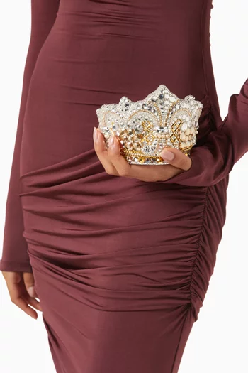 Crown Jewels Clutch Bag