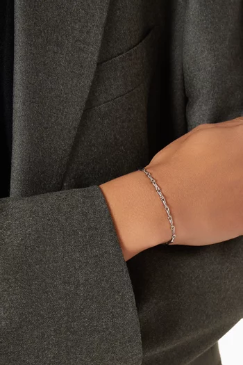 سوار كور بسلسلة رفيعة نحاس مطلي