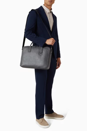 حقيبة كمبيوتر محمول جلد