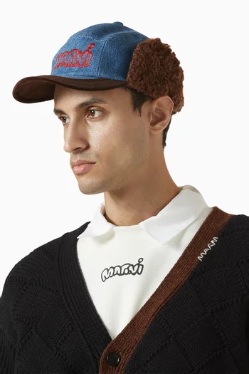 كاب بيسبول أفياتور دينم بلون باهت