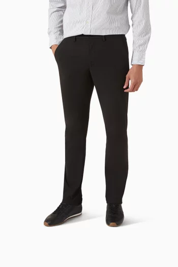 Low Profile Logo Sneakers in Leather