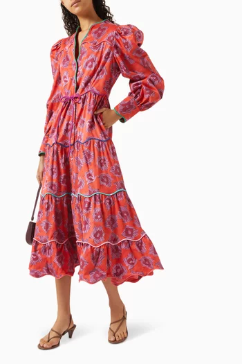 Hope Printed Dress in Cotton