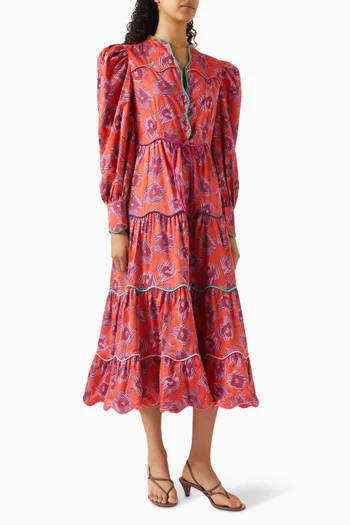 Hope Printed Dress in Cotton