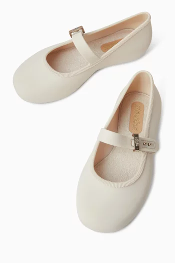 Soft Ballet Flats in PVC