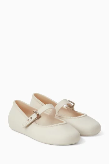 Soft Ballet Flats in PVC
