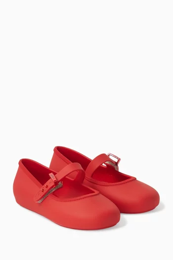 Soft Ballet Flats in PVC