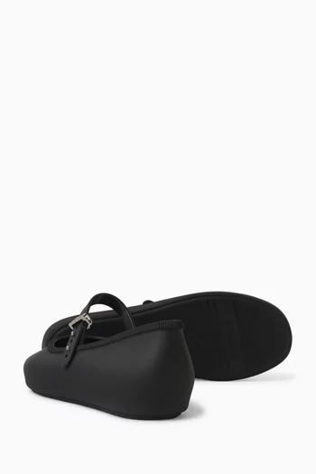 Soft Ballet Flats in PVC