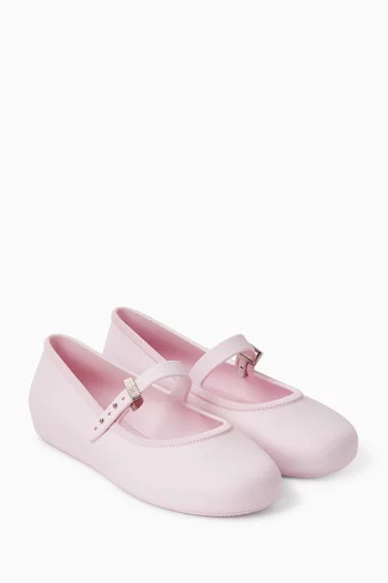 Soft Ballet Flats in PVC