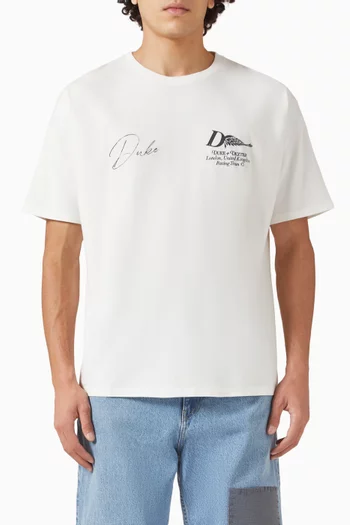 DR3 Sketch Helmet Vintage T-shirt in Cotton