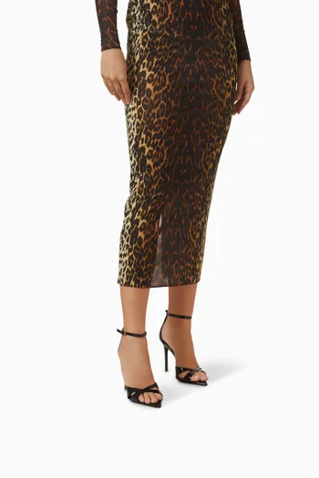 Strappy 100 Sandals in Patent Leather