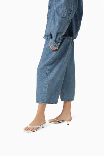 Carolyn 45 Sandals in Leather