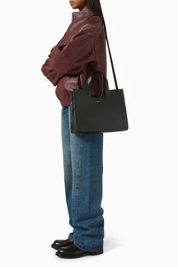 Medium Easy Tote Bag in Leather