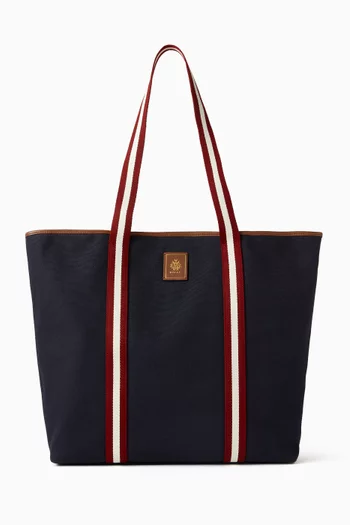 Ribbon Tote Bag in Canvas
