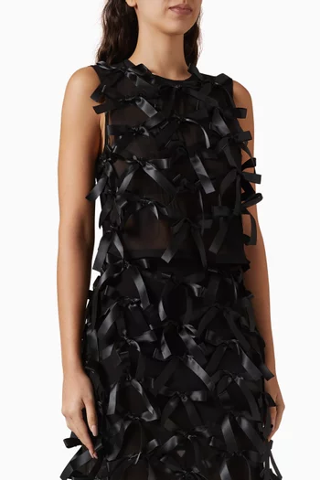 Harlee Bow Blouse in Viscose