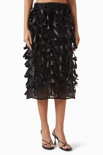 Gwen Bow Skirt in Chiffon