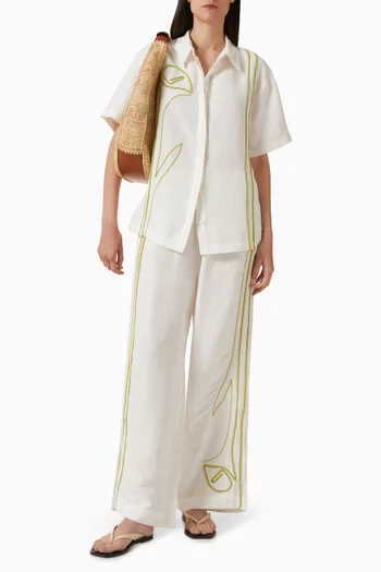 Kori Shirt in Linen-viscose