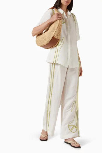 Kori Pants in Linen-viscose