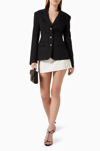 Fitted-waist Blazer