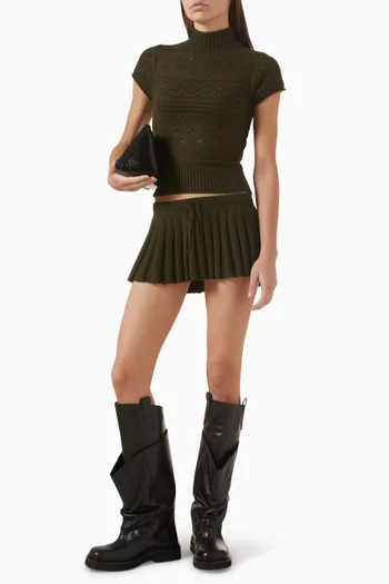 Vivienne Turtleneck Knit Top