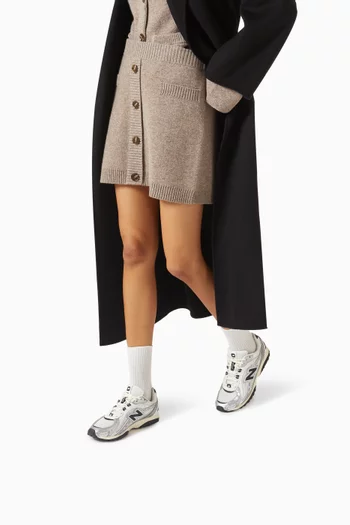 سنيكرز 204 ال قماش شبكي وجلد