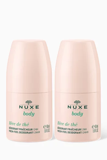 Rêve de Thé 24hr Fresh-Feel Deodorant, Set of 2