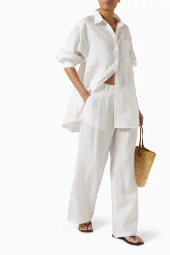 Casablanca Pants in Linen