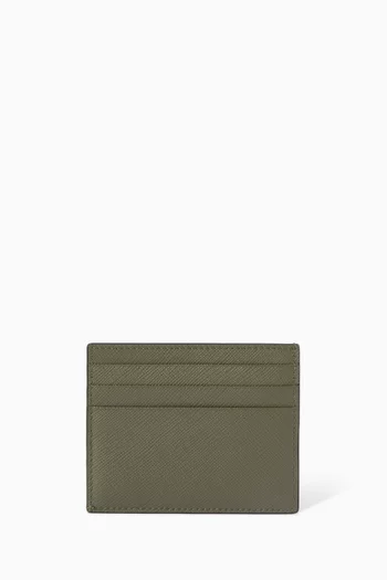 Card Holder in Saffiano Leather