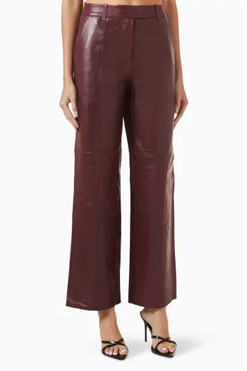 Yasvirma Pants in Leather