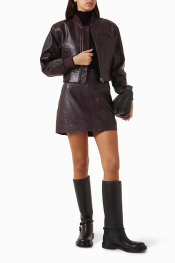 جاكيت ياسكالا بومبر جلد