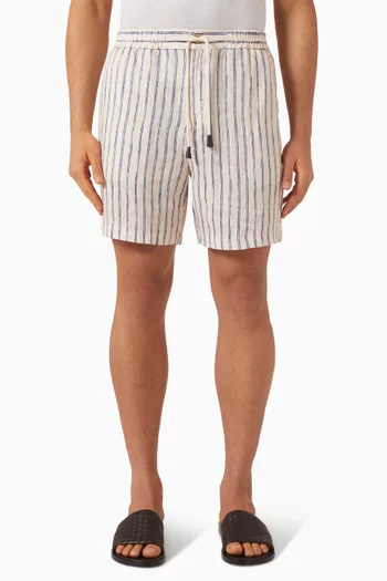 شورت غاستون بنقشة مخططة