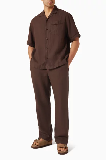 بنطال غابريل بقصة ساق واسعة