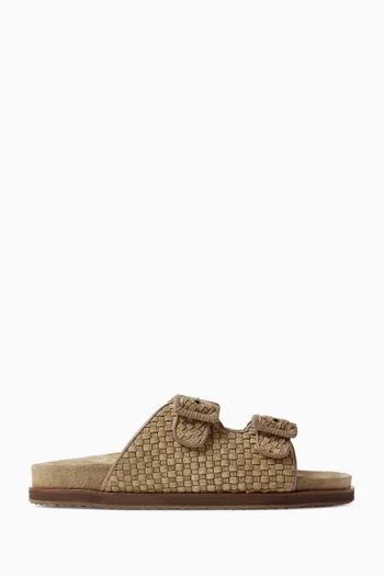 حذاء مفتوح سيمون بإبزيمين