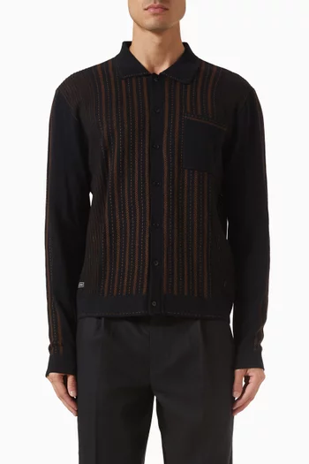 Appendix Knitted Shirt in Cotton