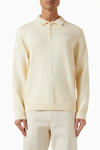 تي شيرت بولو فيرسو منسوج من القطن