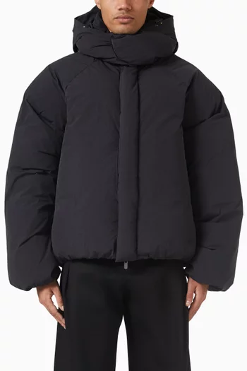 Space Puffer Jacket in Nylon