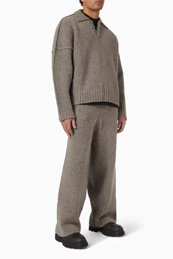 Stacks Sweatpants in Wool-knit