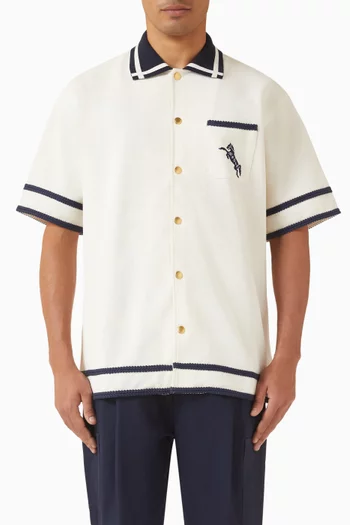 La Chemise Piquee Cheval Shirt