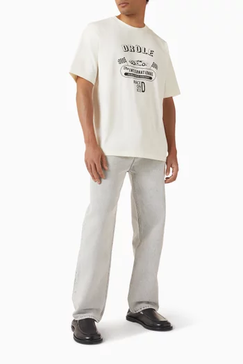 Le Race On Ice T-shirt in Cotton