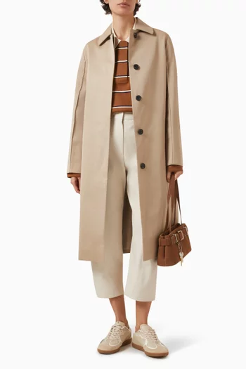 Striped Polo Shirt in Cotton