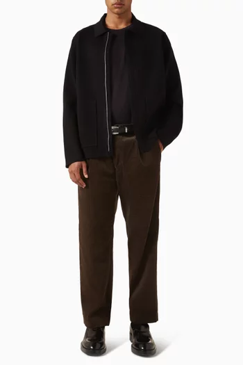 جاكيت صوف بوجهين