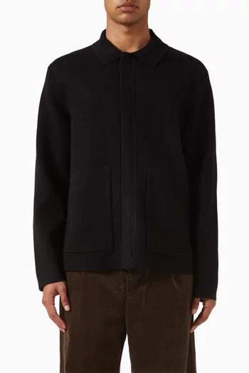 جاكيت صوف بوجهين