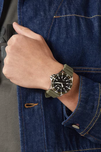 World Explorer Solar-powered Watch, 42mm