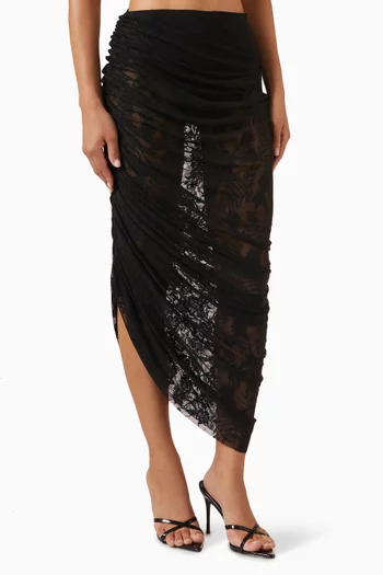 تنورة ديانا شفافة