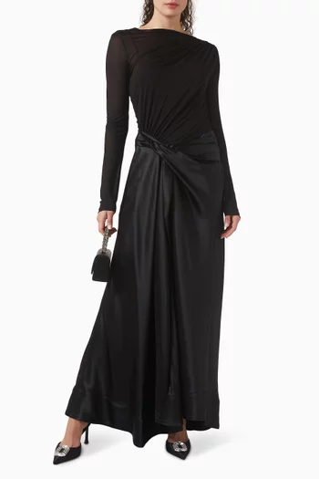 Hertfordshire Maxi Dress in Jersey