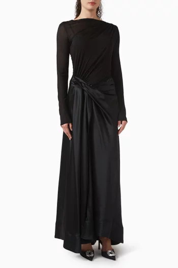 Hertfordshire Maxi Dress in Jersey