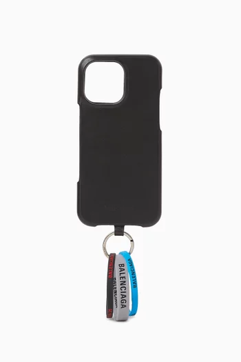 جراب آيفون 16 برو ماكس تيك جلد عجل ومطاط